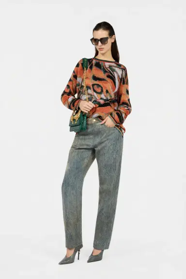 Roberto Cavalli Butterfly Print Sweater | Thumbnail 6 Roberto Cavalli Butterfly Print Sweater | Thumbnail 6
