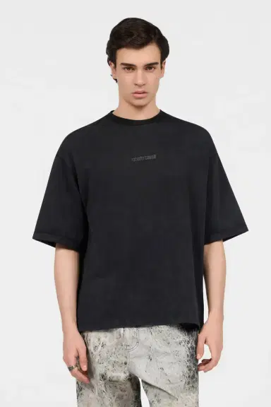 Roberto Cavalli Black T-Shirt | Thumbnail 2 Roberto Cavalli Black T-Shirt | Thumbnail 2