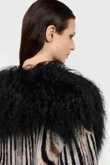 Roberto Cavalli Jacquard Cardigan With Zebra Print | Thumbnail 5 Roberto Cavalli Jacquard Cardigan With Zebra Print | Thumbnail 5