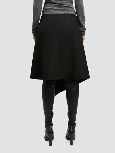 DEREK LAM 10 CROSBY Women's Alexander Asymmetric Wrap Midi-Skirt | Thumbnail 3 DEREK LAM 10 CROSBY Women's Alexander Asymmetric Wrap Midi-Skirt | Thumbnail 3