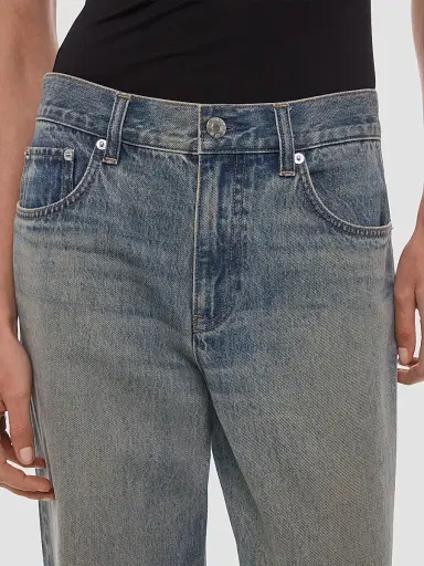 Helmut Lang Women's Wardrobe Faded Straight-Leg Jeans | Thumbnail 5 Helmut Lang Women's Wardrobe Faded Straight-Leg Jeans | Thumbnail 5