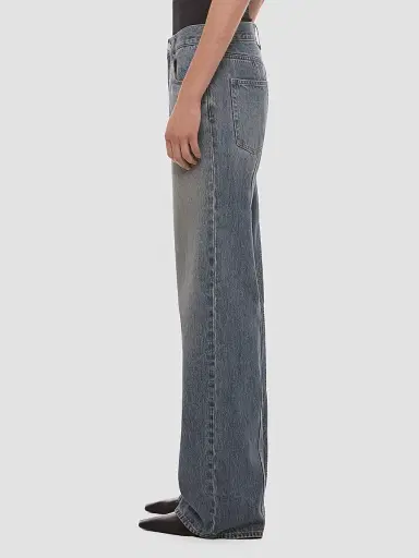 Helmut Lang Women's Wardrobe Faded Straight-Leg Jeans | Thumbnail 6 Helmut Lang Women's Wardrobe Faded Straight-Leg Jeans | Thumbnail 6