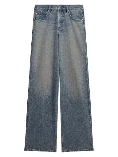 Helmut Lang Women's Wardrobe Faded Straight-Leg Jeans | Thumbnail 1 Helmut Lang Women's Wardrobe Faded Straight-Leg Jeans | Thumbnail 1