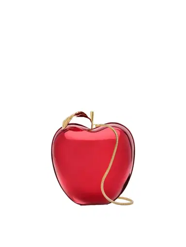 Oscar de la Renta Apple Minaudière | Thumbnail 1 Oscar de la Renta Apple Minaudière | Thumbnail 1