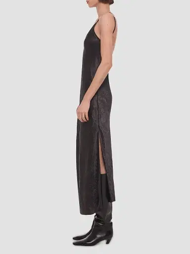 Helmut Lang Women's Crinkled-Effect Midi Slipdress | Thumbnail 6 Helmut Lang Women's Crinkled-Effect Midi Slipdress | Thumbnail 6