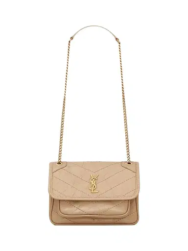 Saint Laurent Women's Niki Mini Bag in Vintage Leather | Thumbnail 1 Saint Laurent Women's Niki Mini Bag in Vintage Leather | Thumbnail 1