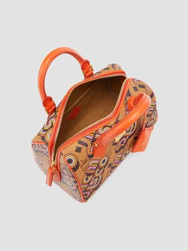 MCM Women's Ella Boston Small Visetos Bag | Thumbnail 5 MCM Women's Ella Boston Small Visetos Bag | Thumbnail 5