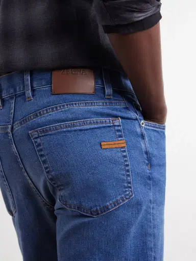 Zegna Roccia Slim-Fit Straight-Leg Jeans - Men | Thumbnail 5 Zegna Roccia Slim-Fit Straight-Leg Jeans - Men | Thumbnail 5