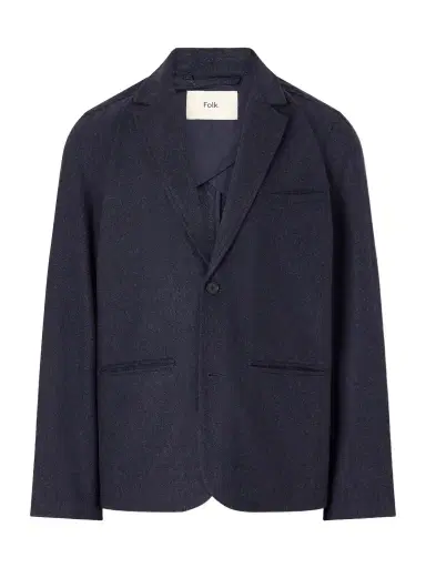 Folk Assembly Mélange Wool-Blend Suit Jacket - Men | Thumbnail 1 Folk Assembly Mélange Wool-Blend Suit Jacket - Men | Thumbnail 1