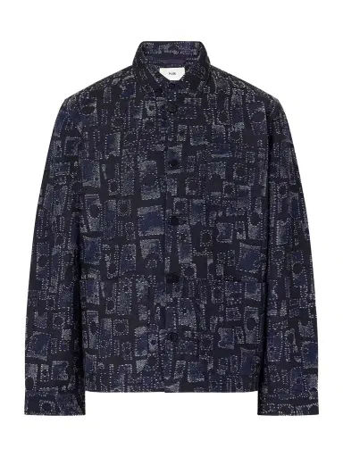 Folk Assembly Jacquard Cotton-Blend Jacket - Men | Thumbnail 1 Folk Assembly Jacquard Cotton-Blend Jacket - Men | Thumbnail 1