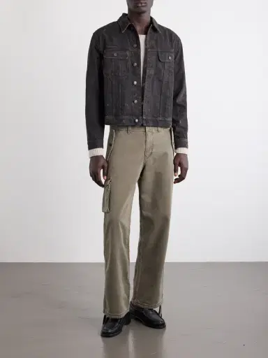 Jeanerica Alex Brown Trucker Cotton-Blend Jacket - Men | Thumbnail 2 Jeanerica Alex Brown Trucker Cotton-Blend Jacket - Men | Thumbnail 2