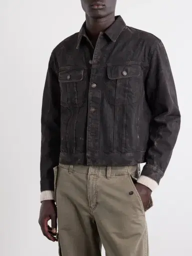 Jeanerica Alex Brown Trucker Cotton-Blend Jacket - Men | Thumbnail 3 Jeanerica Alex Brown Trucker Cotton-Blend Jacket - Men | Thumbnail 3