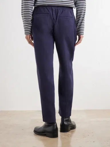 Folk Drawcord Assembly Straight-Leg Brushed Cotton Trousers - Men | Thumbnail 4 Folk Drawcord Assembly Straight-Leg Brushed Cotton Trousers - Men | Thumbnail 4