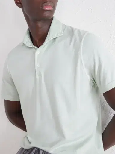 FEDELI Cotton-Jersey Polo Shirt - Men | Thumbnail 5 FEDELI Cotton-Jersey Polo Shirt - Men | Thumbnail 5
