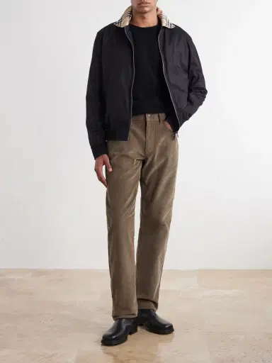Burberry Danny Straight-Leg Cotton-Corduroy Trousers - Men | Thumbnail 2 Burberry Danny Straight-Leg Cotton-Corduroy Trousers - Men | Thumbnail 2
