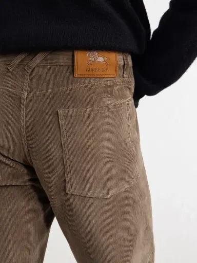 Burberry Danny Straight-Leg Cotton-Corduroy Trousers - Men | Thumbnail 5 Burberry Danny Straight-Leg Cotton-Corduroy Trousers - Men | Thumbnail 5