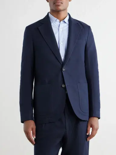 Oliver Spencer Westbury Cotton-Blend Herringbone Suit Jacket - Men | Thumbnail 3 Oliver Spencer Westbury Cotton-Blend Herringbone Suit Jacket - Men | Thumbnail 3