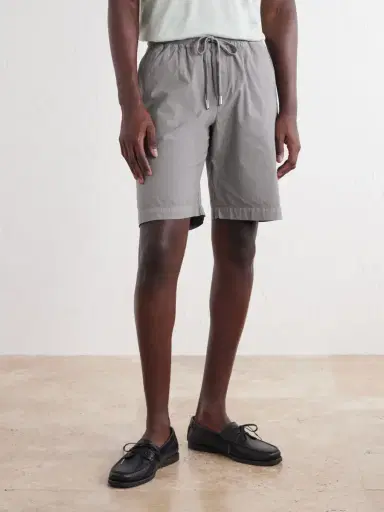 FEDELI Straight-Leg Cotton-Blend Poplin Shorts - Men | Thumbnail 3 FEDELI Straight-Leg Cotton-Blend Poplin Shorts - Men | Thumbnail 3