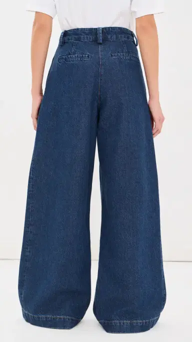 Favorite Daughter The Denim Pleats For Days Pants | Thumbnail 4 Favorite Daughter The Denim Pleats For Days Pants | Thumbnail 4
