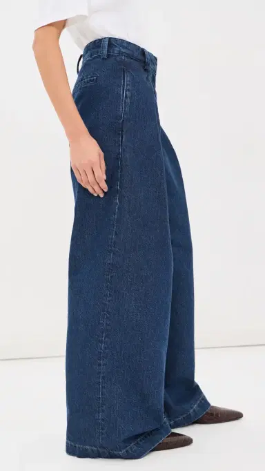 Favorite Daughter The Denim Pleats For Days Pants | Thumbnail 5 Favorite Daughter The Denim Pleats For Days Pants | Thumbnail 5