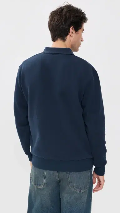 Rhythm Pacific Vintage Fleece Quarter Zip | Thumbnail 3 Rhythm Pacific Vintage Fleece Quarter Zip | Thumbnail 3