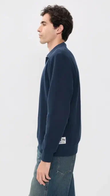 Rhythm Pacific Vintage Fleece Quarter Zip | Thumbnail 4 Rhythm Pacific Vintage Fleece Quarter Zip | Thumbnail 4