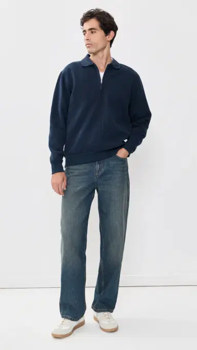 Rhythm Pacific Vintage Fleece Quarter Zip | Thumbnail 5 Rhythm Pacific Vintage Fleece Quarter Zip | Thumbnail 5