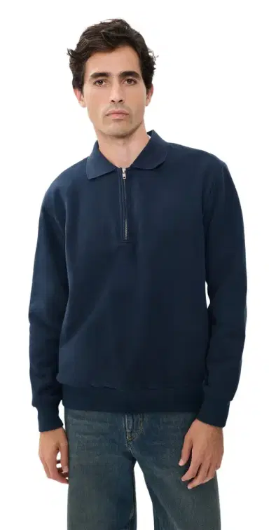 Rhythm Pacific Vintage Fleece Quarter Zip | Thumbnail 1 Rhythm Pacific Vintage Fleece Quarter Zip | Thumbnail 1
