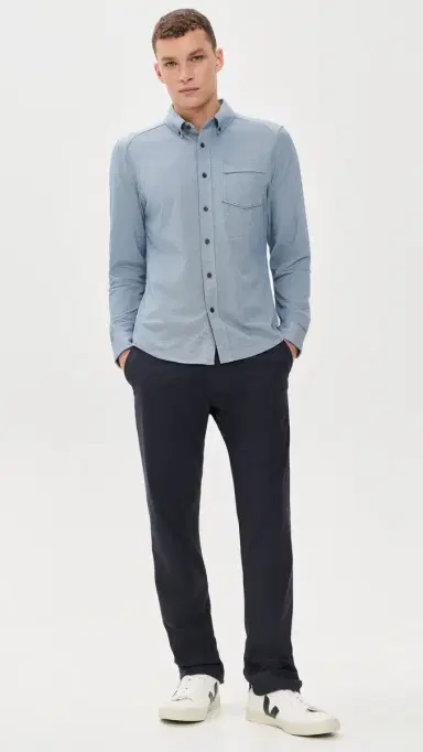 Rhone Effortless Oxford Button Down Shirt | Thumbnail 5 Rhone Effortless Oxford Button Down Shirt | Thumbnail 5