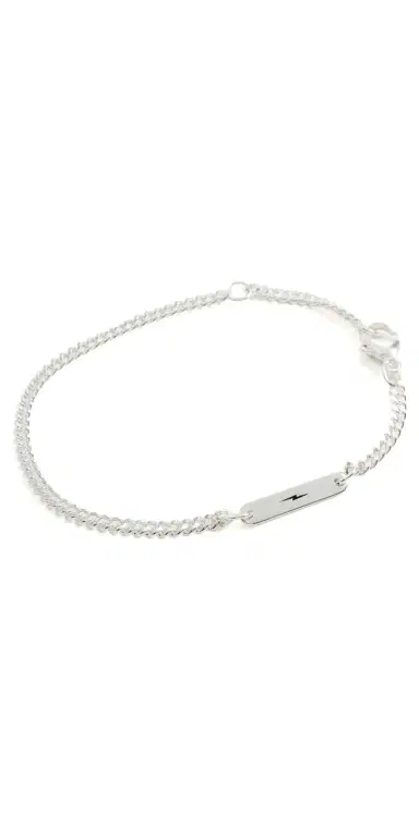 Shinola Sterling Silver Gauge Chain Bracelet 3mm | Thumbnail 1 Shinola Sterling Silver Gauge Chain Bracelet 3mm | Thumbnail 1