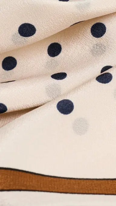 Nili Lotan Vintage Silk Polka-Dot Scarf | Thumbnail 5 Nili Lotan Vintage Silk Polka-Dot Scarf | Thumbnail 5