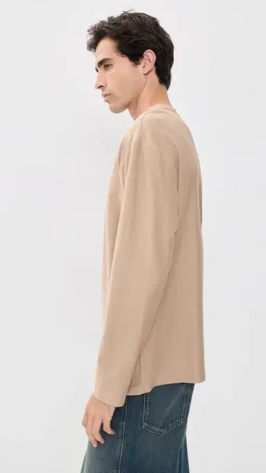 Rhythm Vintage Terry Long Sleeve Henley | Thumbnail 4 Rhythm Vintage Terry Long Sleeve Henley | Thumbnail 4