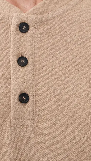 Rhythm Vintage Terry Long Sleeve Henley | Thumbnail 6 Rhythm Vintage Terry Long Sleeve Henley | Thumbnail 6