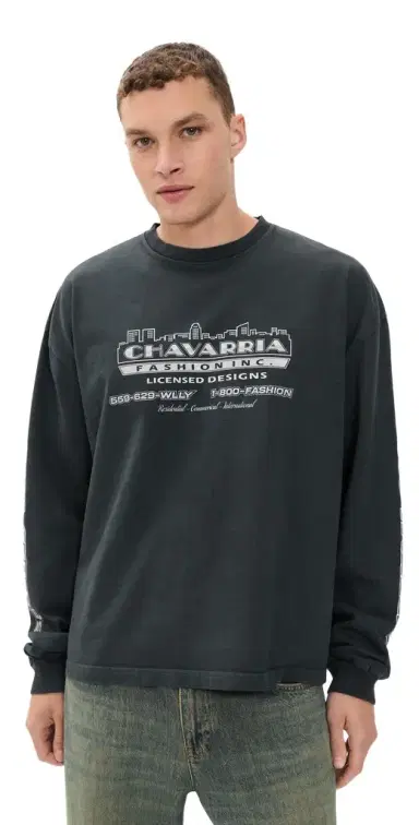 Willy Chavarria OS Chavarria Licensed Designs Buffalo Tee | Thumbnail 1 Willy Chavarria OS Chavarria Licensed Designs Buffalo Tee | Thumbnail 1