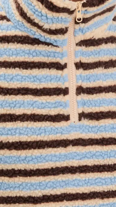 Bailey Rose Striped Fleece Sweatshirt | Thumbnail 6 Bailey Rose Striped Fleece Sweatshirt | Thumbnail 6