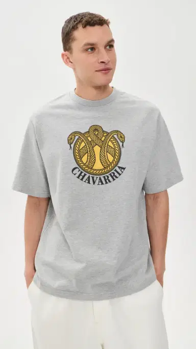Willy Chavarria Chavarria Snake Crest Standard Tee | Thumbnail 2 Willy Chavarria Chavarria Snake Crest Standard Tee | Thumbnail 2