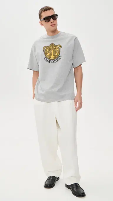 Willy Chavarria Chavarria Snake Crest Standard Tee | Thumbnail 5 Willy Chavarria Chavarria Snake Crest Standard Tee | Thumbnail 5