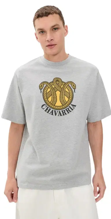 Willy Chavarria Chavarria Snake Crest Standard Tee | Thumbnail 1 Willy Chavarria Chavarria Snake Crest Standard Tee | Thumbnail 1