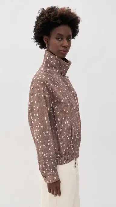 Bailey Rose Cow Print Jacket | Thumbnail 4 Bailey Rose Cow Print Jacket | Thumbnail 4