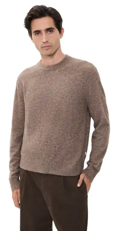 NN07 Gavin Boucle Knit Crewneck Sweater | Thumbnail 1 NN07 Gavin Boucle Knit Crewneck Sweater | Thumbnail 1