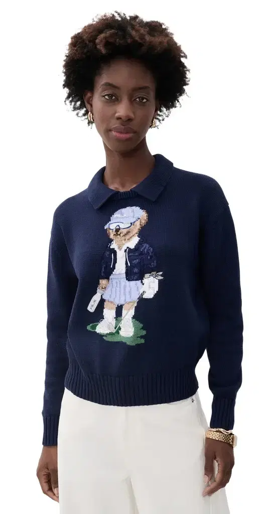 Long Sleeve Collared Pullover Sweater Long Sleeve Collared Pullover Sweater