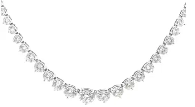 Wish Fine Jewelry 8.77ct Diamond 18K Gold Graduated Tennis Necklace | Thumbnail 1 Wish Fine Jewelry 8.77ct Diamond 18K Gold Graduated Tennis Necklace | Thumbnail 1