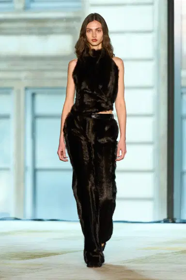 Aknvas The Barberini pants in faux mink | Thumbnail 9 Aknvas The Barberini pants in faux mink | Thumbnail 9