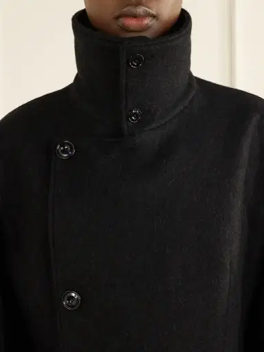 Lemaire Belted Alpaca And Wool-blend Felt Coat | Thumbnail 4 Lemaire Belted Alpaca And Wool-blend Felt Coat | Thumbnail 4