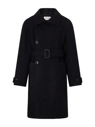 Lemaire Belted Alpaca And Wool-blend Felt Coat | Thumbnail 1 Lemaire Belted Alpaca And Wool-blend Felt Coat | Thumbnail 1