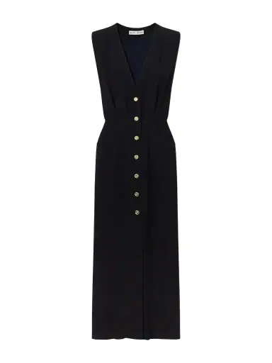 Blazé Milano Friesian Crepe Maxi Dress | Thumbnail 1 Blazé Milano Friesian Crepe Maxi Dress | Thumbnail 1