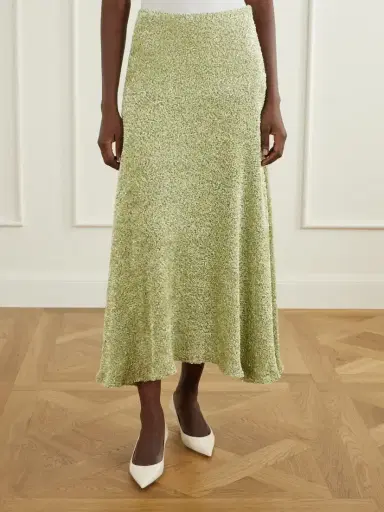 LIBEROWE Ingrid Lurex Chenille Midi Skirt | Thumbnail 3 LIBEROWE Ingrid Lurex Chenille Midi Skirt | Thumbnail 3