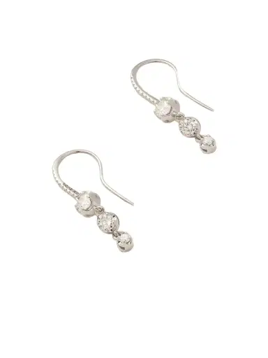 Jennifer Meyer 18-karat White Gold Diamond Earrings | Thumbnail 1 Jennifer Meyer 18-karat White Gold Diamond Earrings | Thumbnail 1