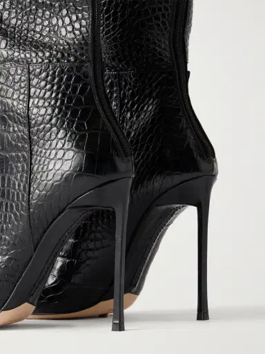 Tom Ford Croc-effect Leather Knee Boots | Thumbnail 5 Tom Ford Croc-effect Leather Knee Boots | Thumbnail 5