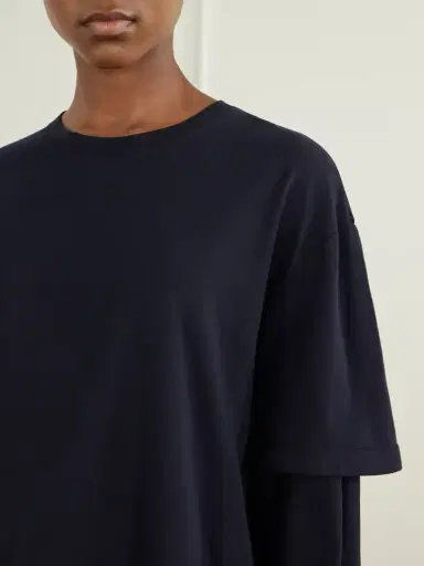 AGOLDE Lois Layered Organic Cotton-jersey T-shirt | Thumbnail 5 AGOLDE Lois Layered Organic Cotton-jersey T-shirt | Thumbnail 5